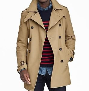 Banana Republic Double-Breasted Trench Coat